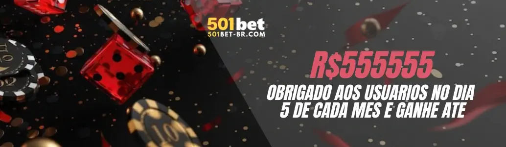 501BET Caça Níqueis banner