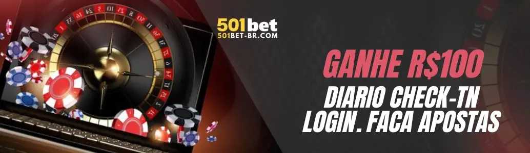 501BET Promoções banner
